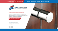 Desktop Screenshot of kamber-martin.ch